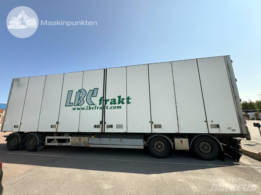 Närko D4HW13L62 Box Trailers
