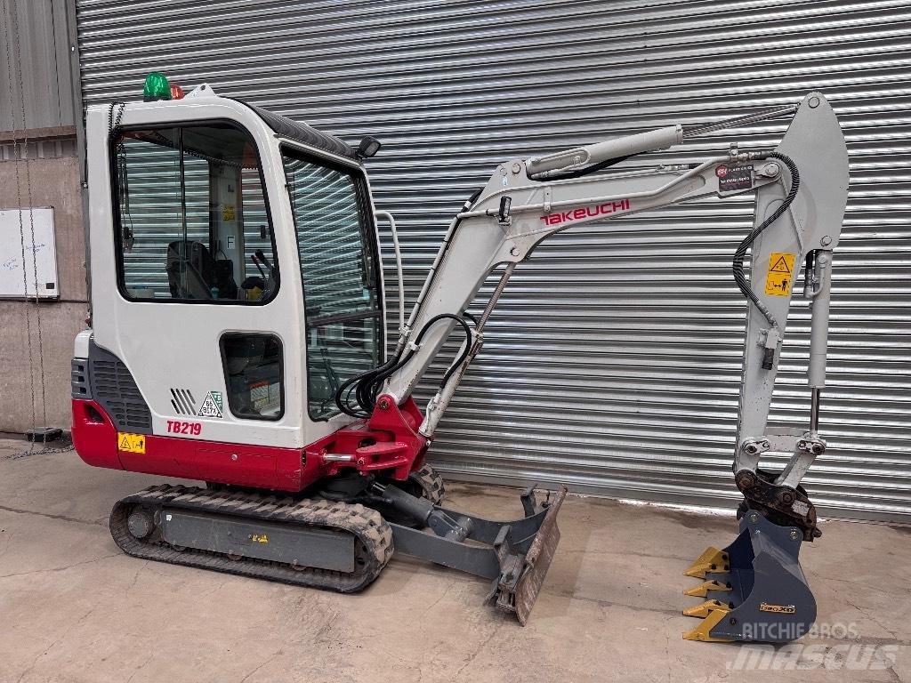 Takeuchi TB 219 Mini Excavators <7t (Mini Diggers)