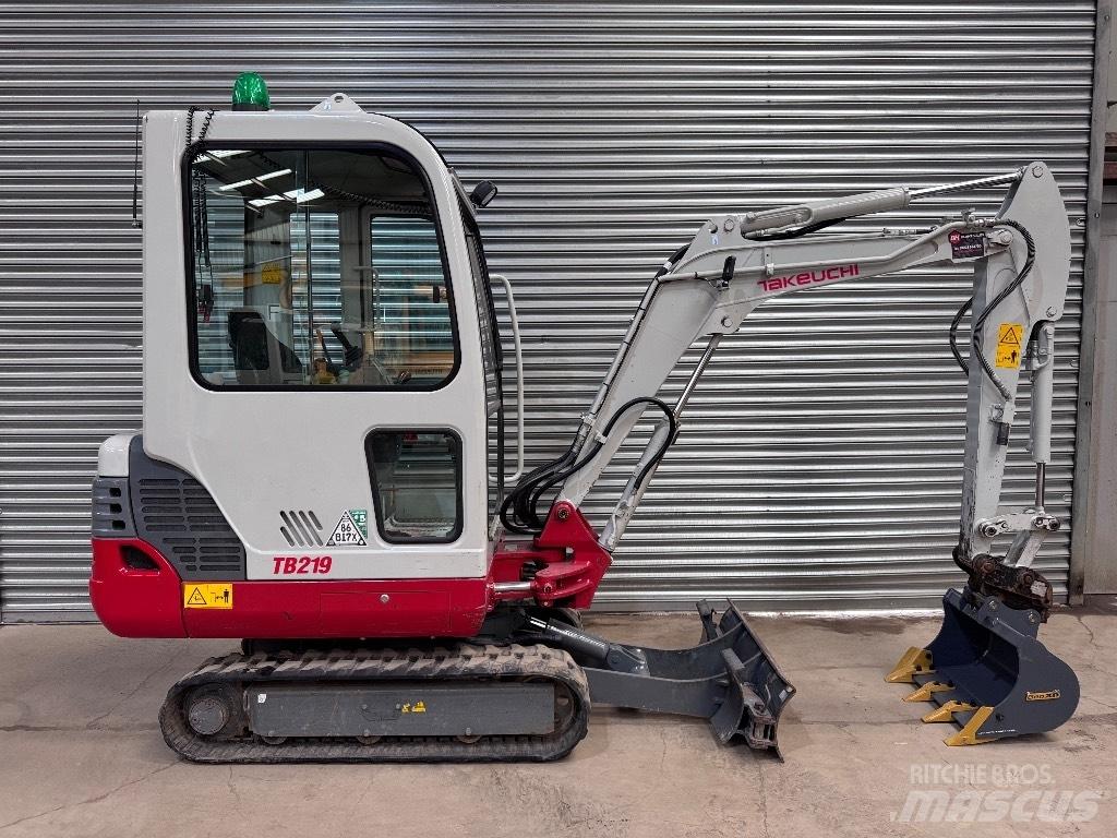 Takeuchi TB 219 Mini Excavators <7t (Mini Diggers)