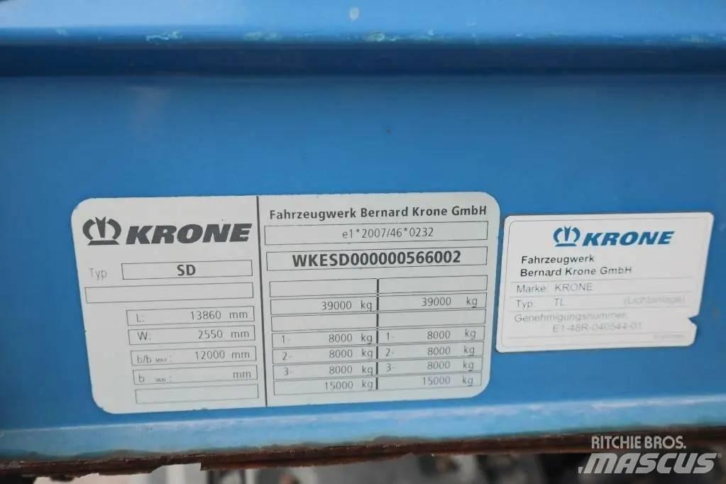 Krone SD Serie 6002 Flatbed Trailers