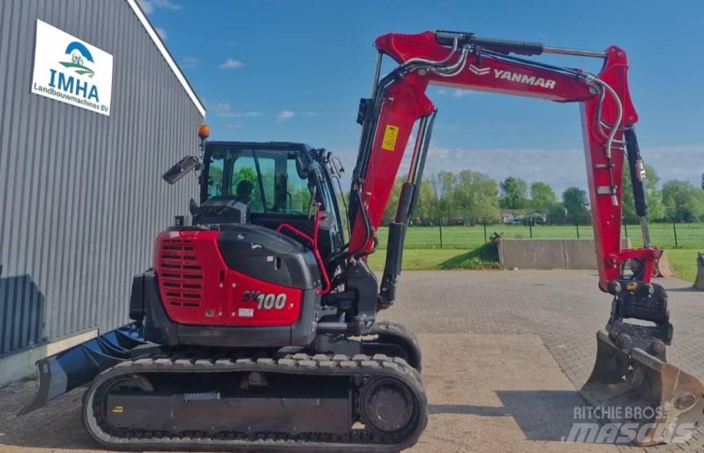 Yanmar SV100 2A-2PB Mini excavators  7t - 12t