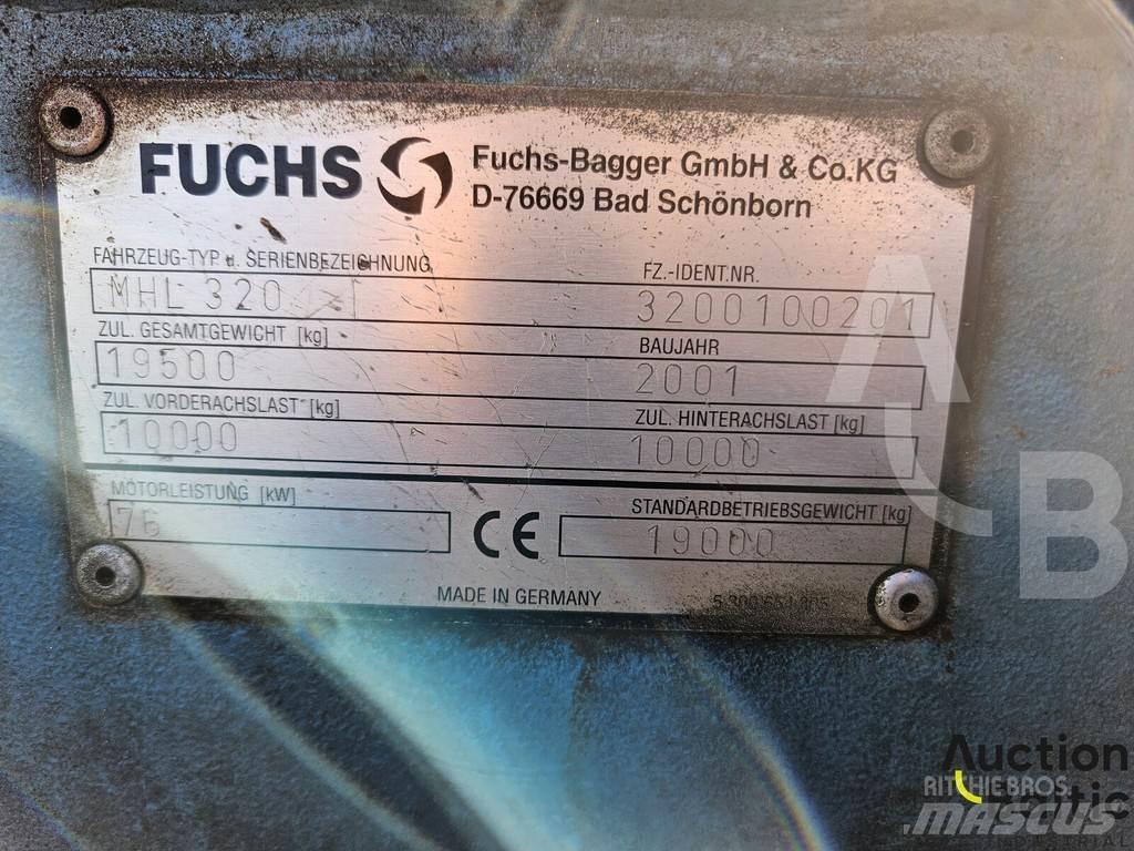 Fuchs MHL 320 Wheeled Excavators