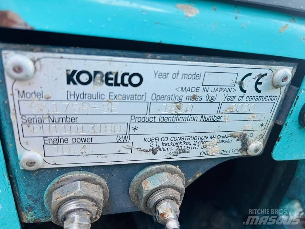 Kobelco SK 17 SR-3 Mini Excavators <7t (Mini Diggers)