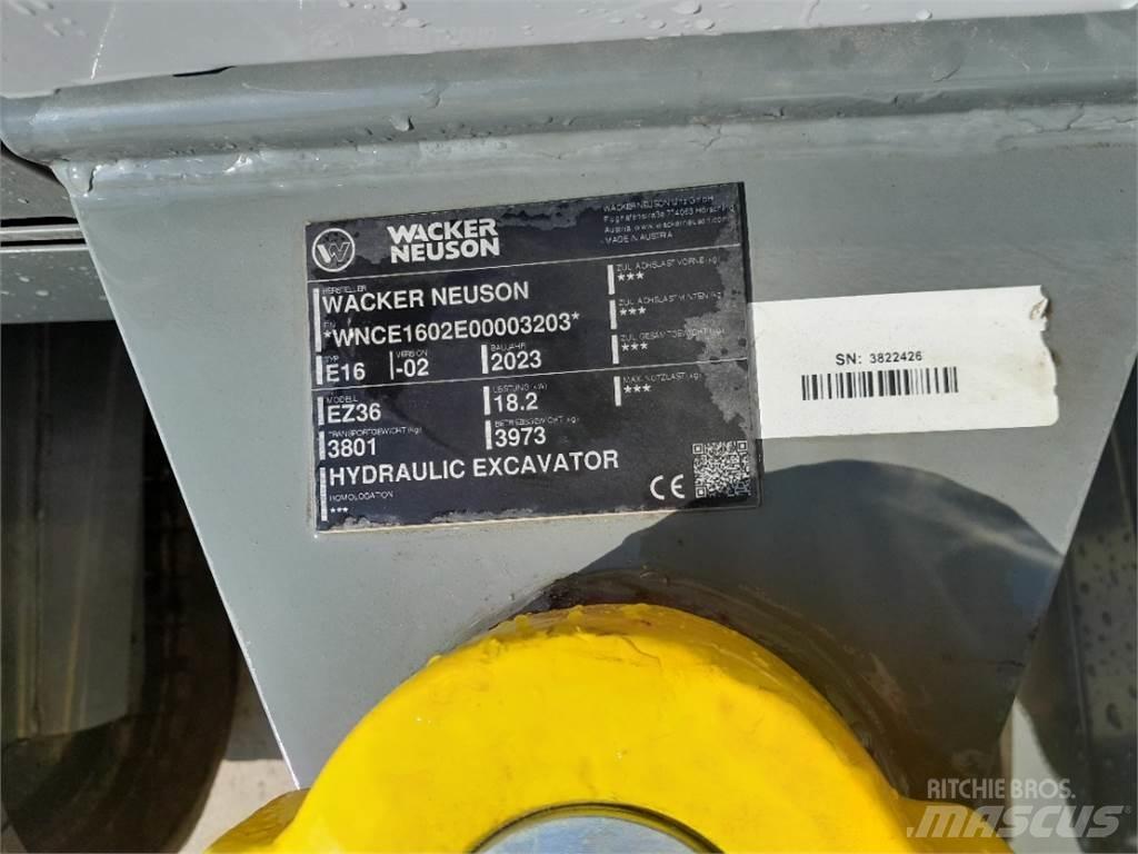 Wacker Neuson EZ36 Mini Excavators <7t (Mini Diggers)