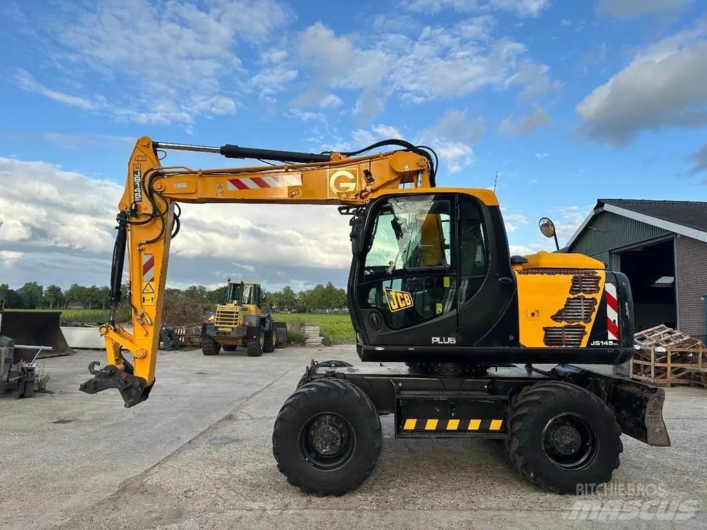JCB JS145W Wheeled Excavators