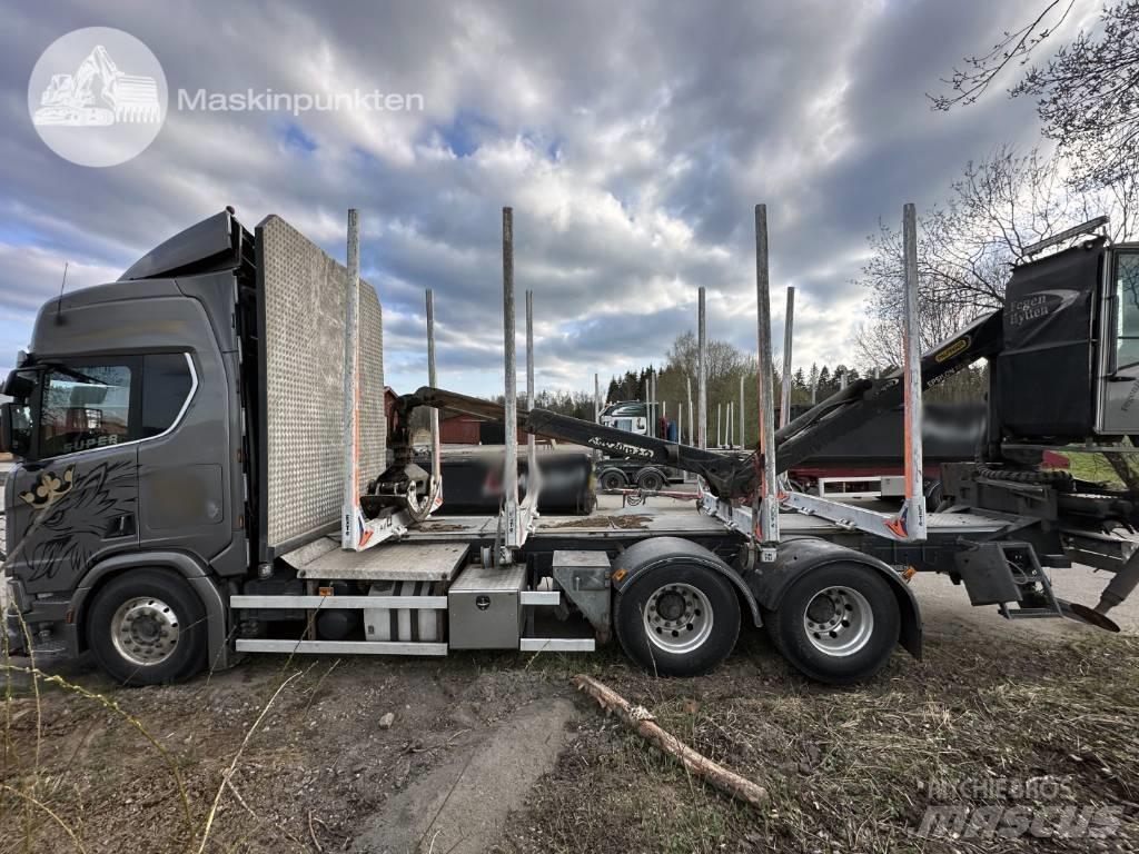Scania R 730 Log trucks