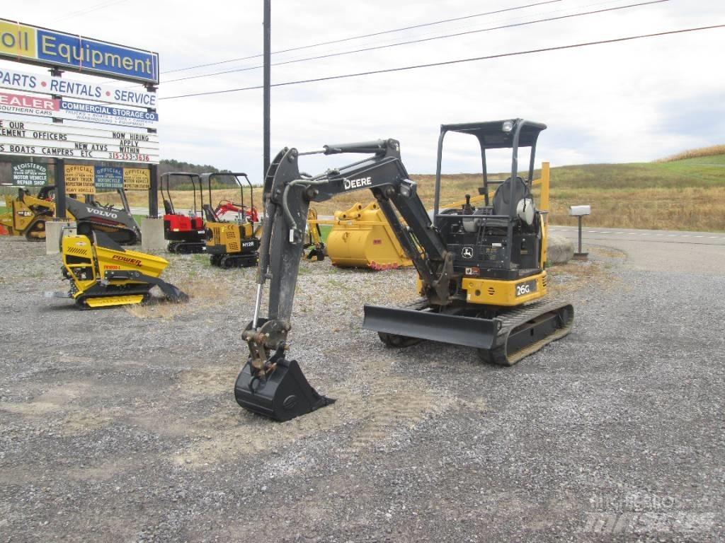 John Deere 26G Mini Excavators <7t (Mini Diggers)