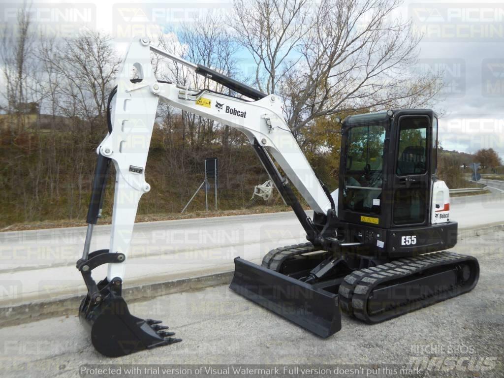 Bobcat E55 Mini Excavators <7t (Mini Diggers)