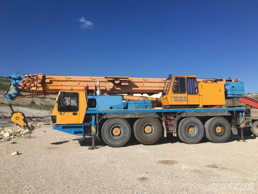 Krupp KMK 4080 Mobile and all terrain cranes