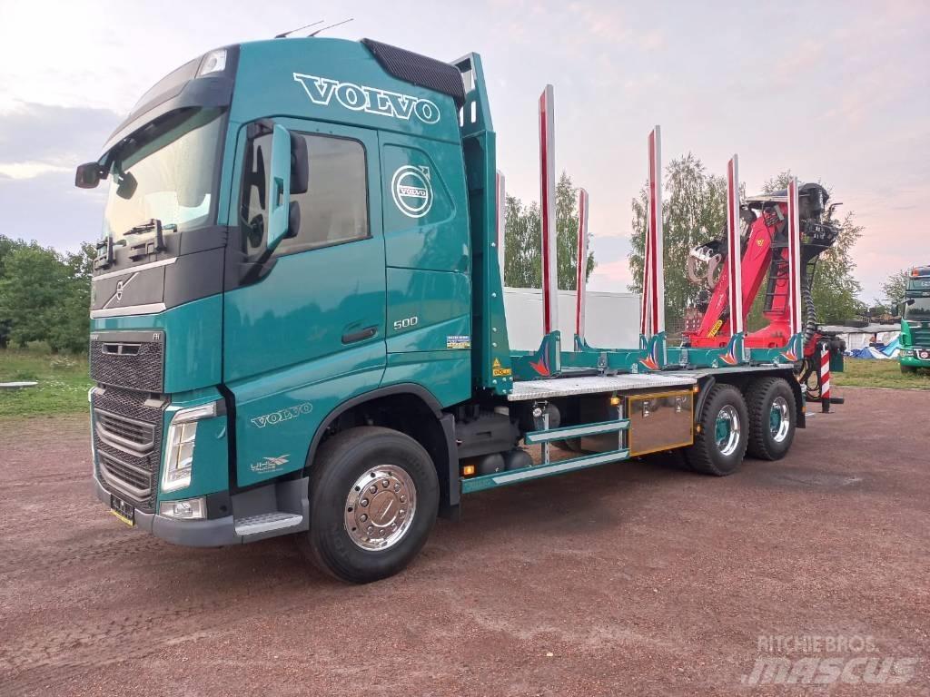 Volvo FH500 Log trucks