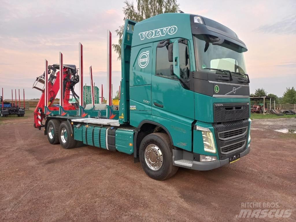 Volvo FH500 Log trucks