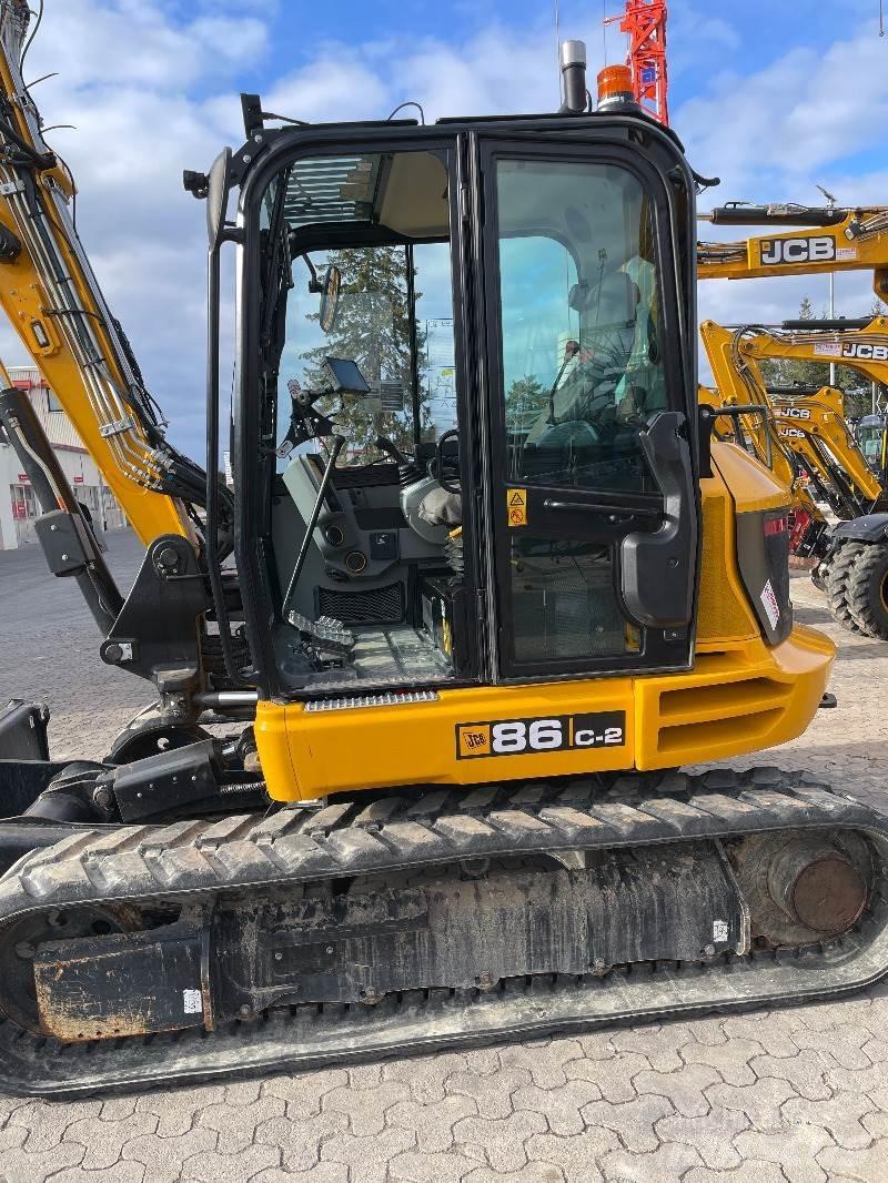 JCB 86C-2 TAB Mini excavators  7t - 12t