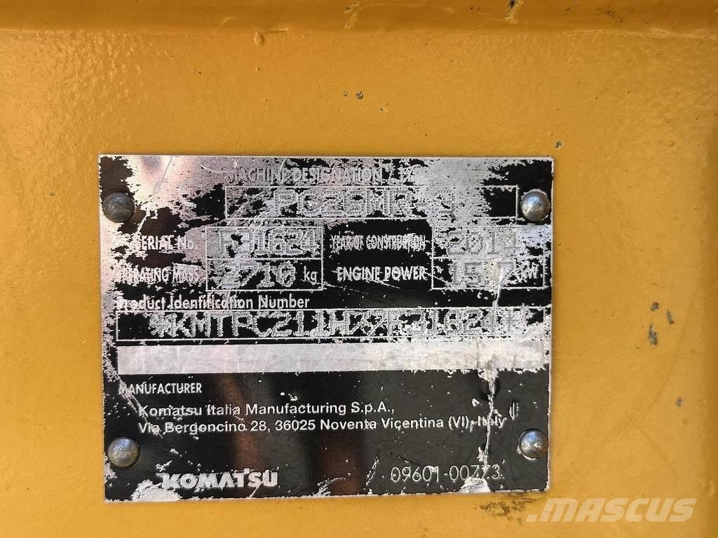 Komatsu PC26MR-3 Mini Excavators <7t (Mini Diggers)