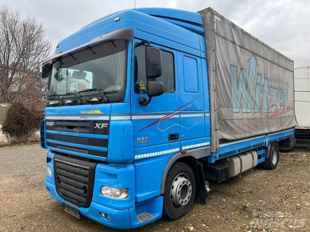 DAF XF105.410 Curtain Side Trucks