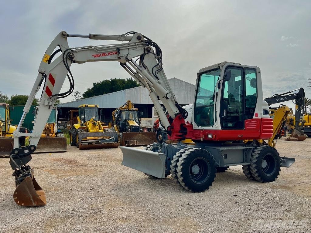 Takeuchi TB 295 Wheeled Excavators