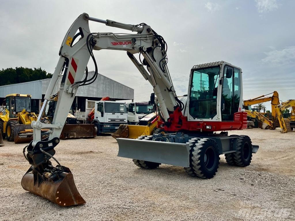 Takeuchi TB 295 Wheeled Excavators