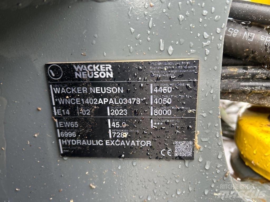 Wacker Neuson EW65 Wheeled Excavators