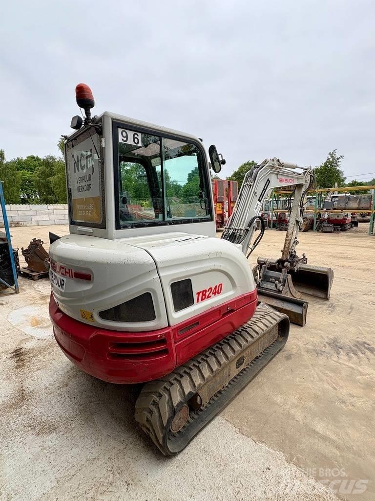 Takeuchi TB 240 Mini Excavators <7t (Mini Diggers)