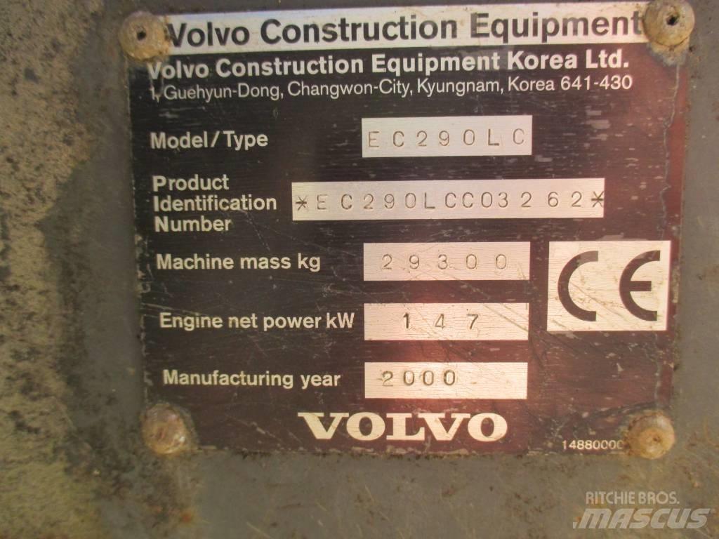 Volvo EC 290 LC Crawler Excavators