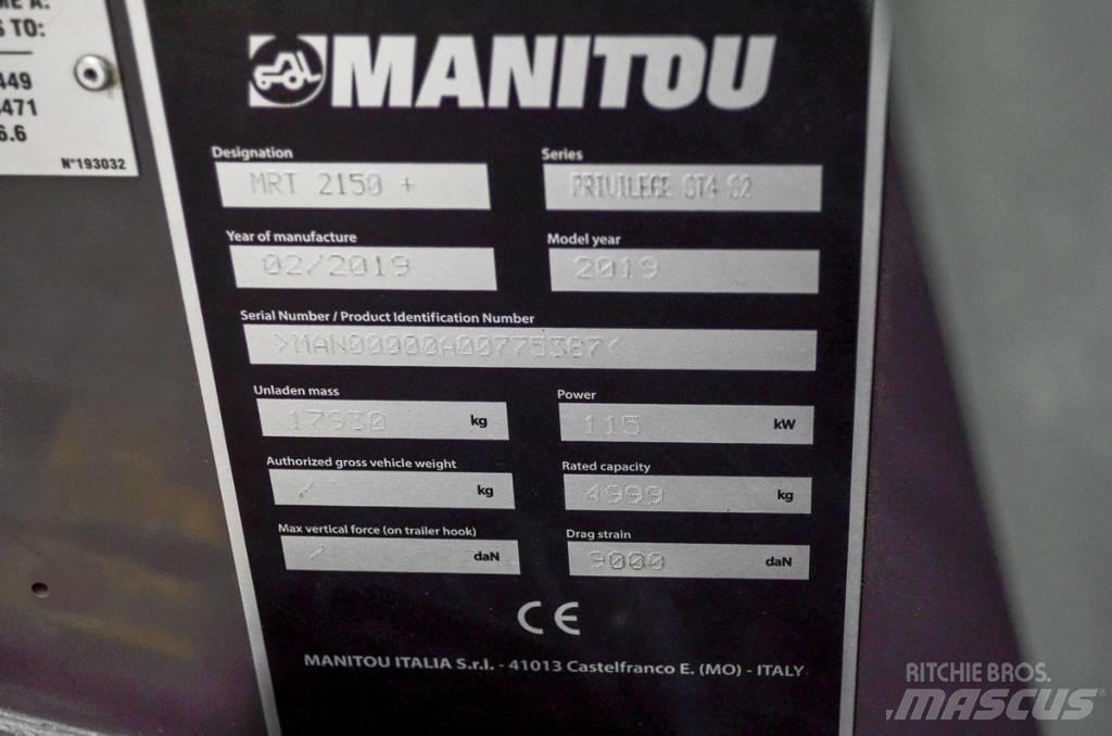 Manitou MRT 2150 Telescopic Handlers