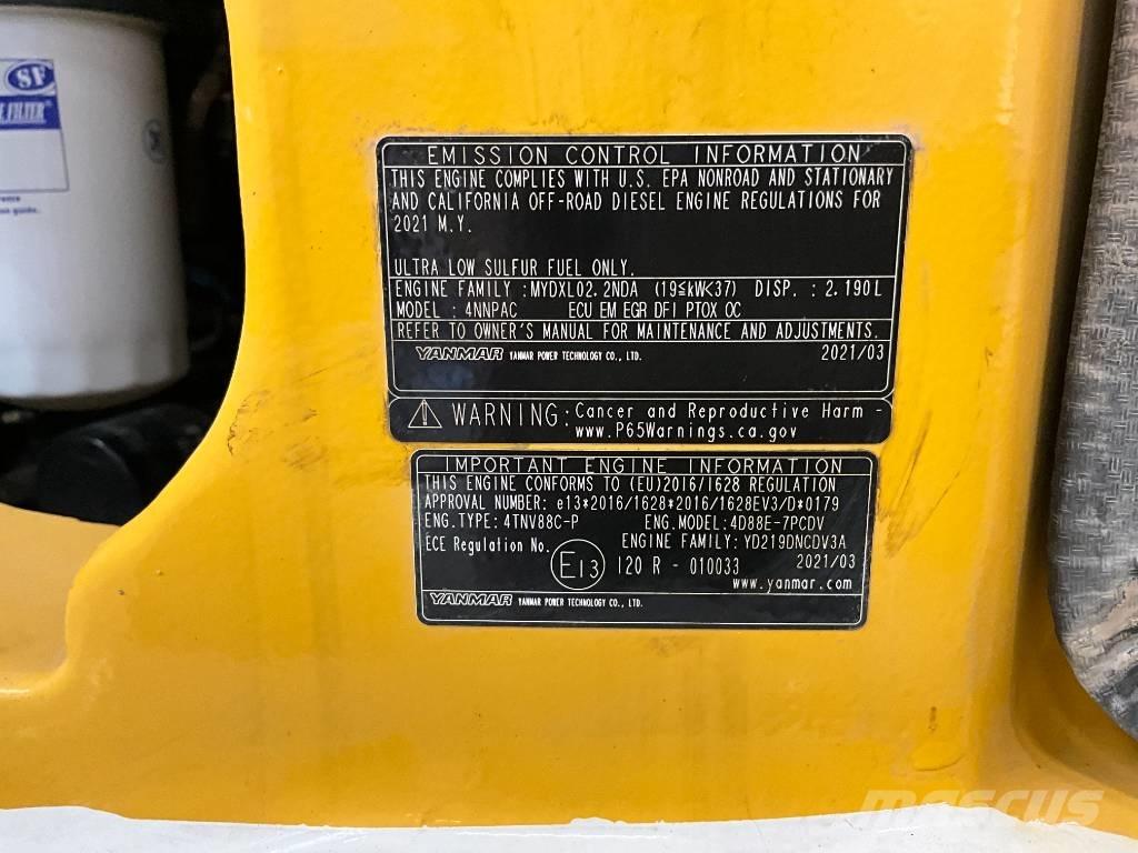 Komatsu PC 55 MR-5 Mini Excavators <7t (Mini Diggers)