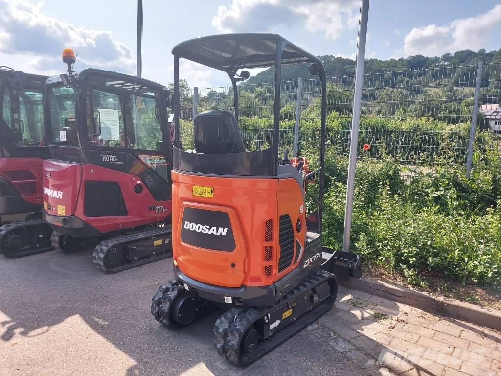 Doosan DX 17 Mini Excavators <7t (Mini Diggers)
