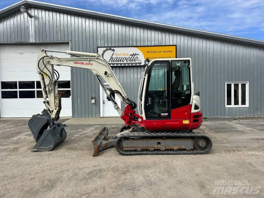 Takeuchi TB 260 Mini Excavators <7t (Mini Diggers)