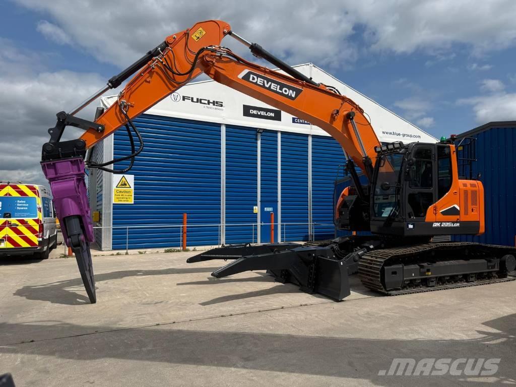Develon DX 235 LCR-7 Crawler Excavators