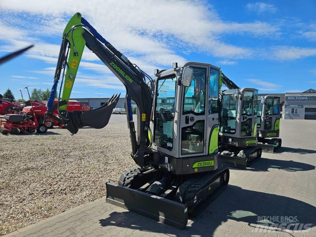 Zoomlion ZE26GU Mini Excavators <7t (Mini Diggers)