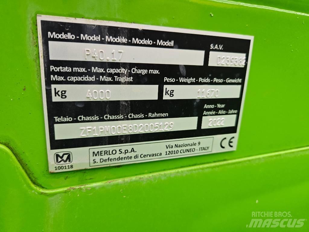 Merlo P 40.17 Telescopic Handlers