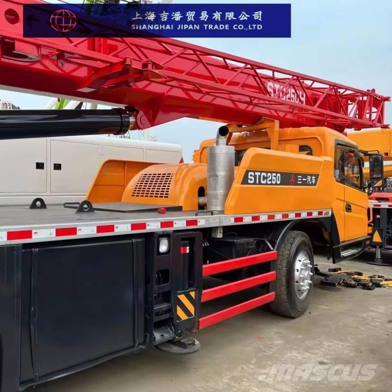 Sany STC 250 Mobile and all terrain cranes