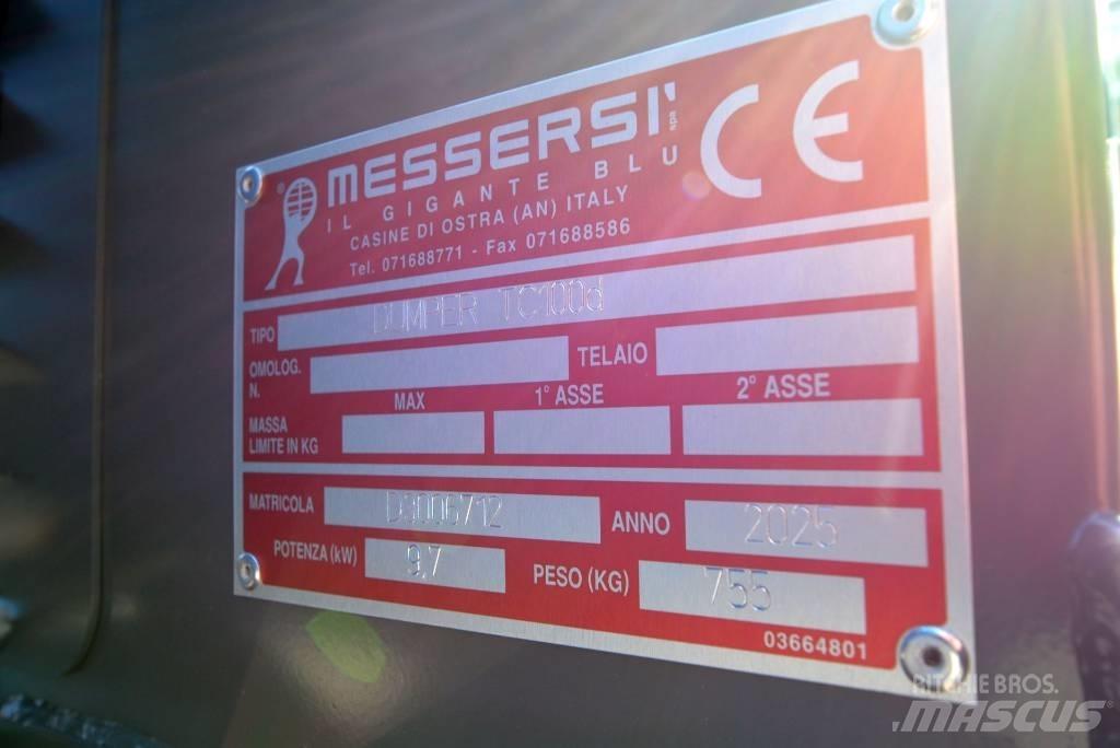 Messersi TC 100 d Site Dumpers