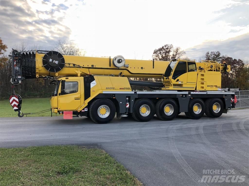 Grove GMK 5150 L Mobile and all terrain cranes