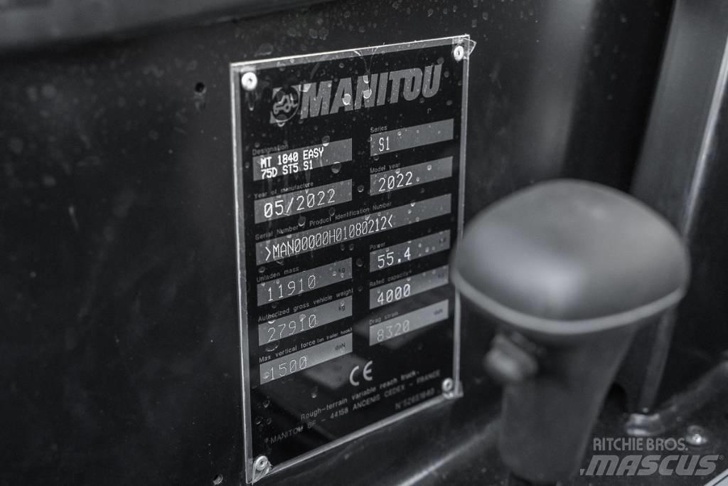 Manitou MT 1840 Telescopic Handlers