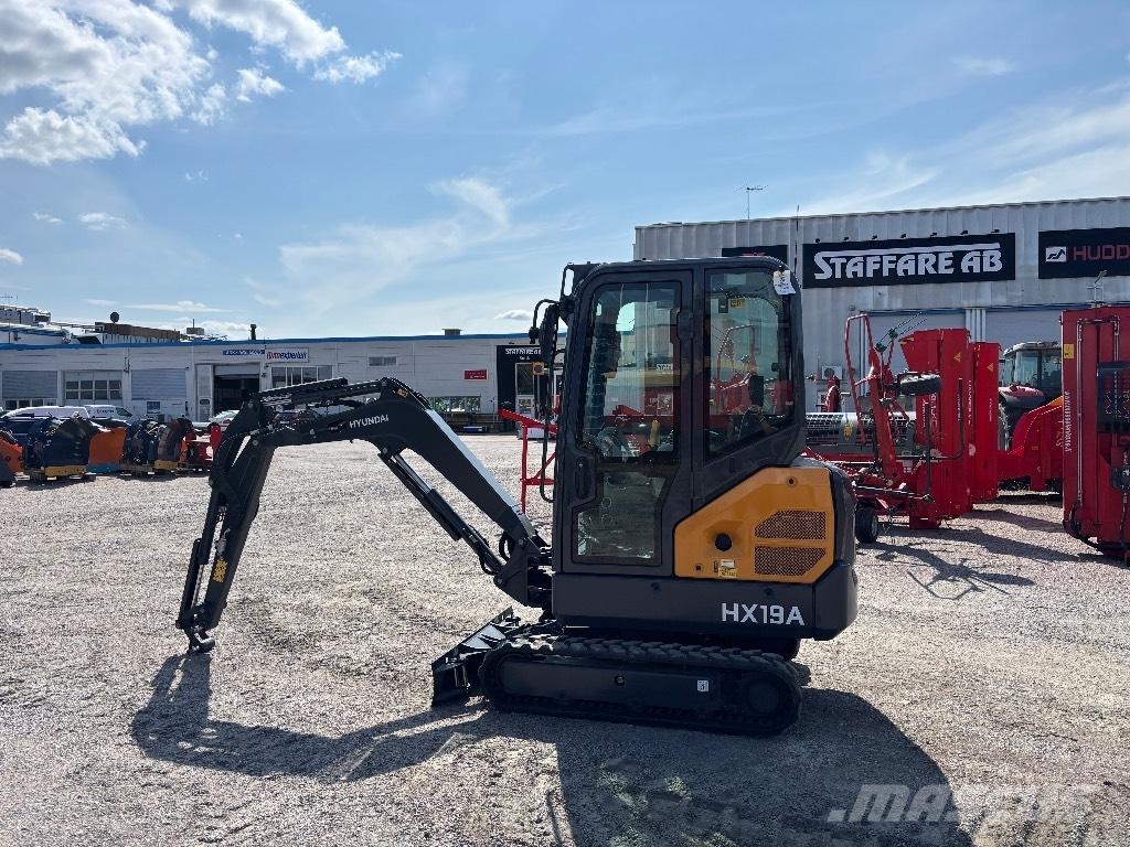 Hyundai HX19A Mini Excavators <7t (Mini Diggers)