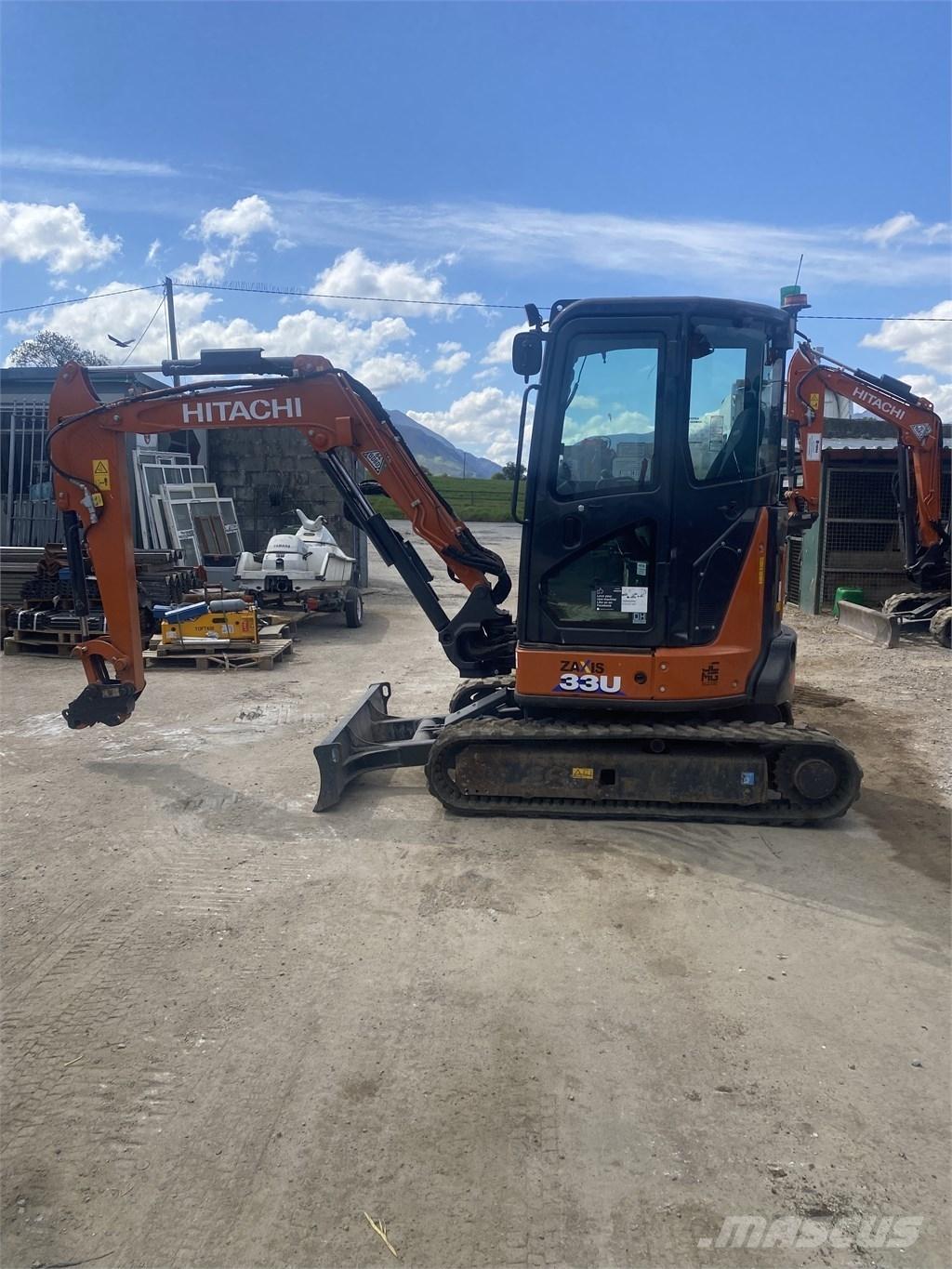 Hitachi Zaxis33U-6 Mini Excavators <7t (Mini Diggers)