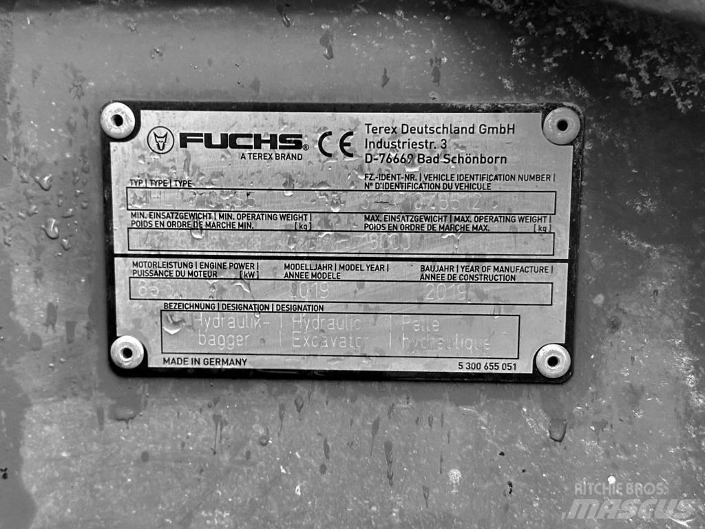 Terex Fuchs MHL 310 Waste Sorting Equipment
