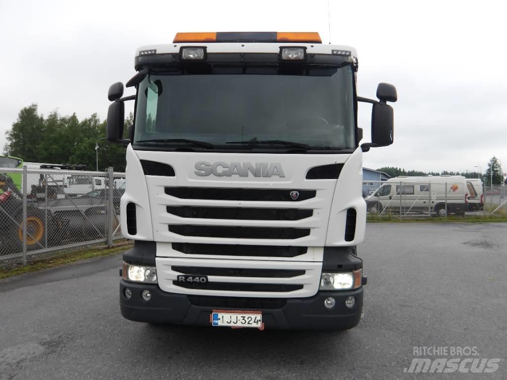 Scania R 440 6x4 Hook lift trucks
