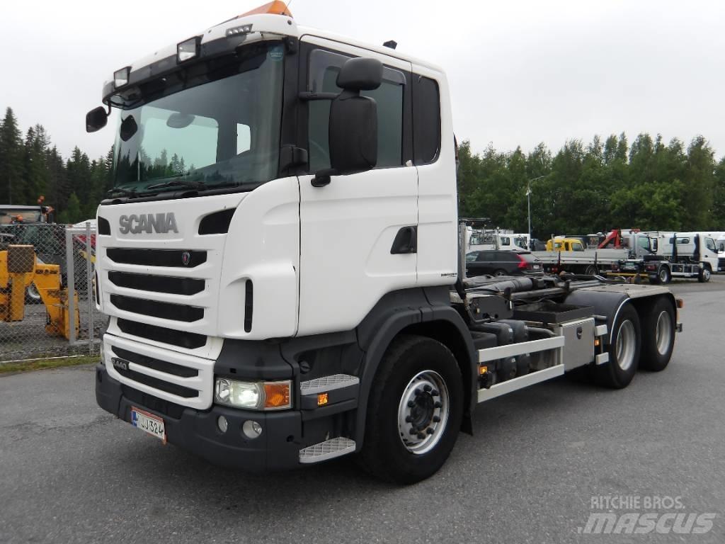 Scania R 440 6x4 Hook lift trucks