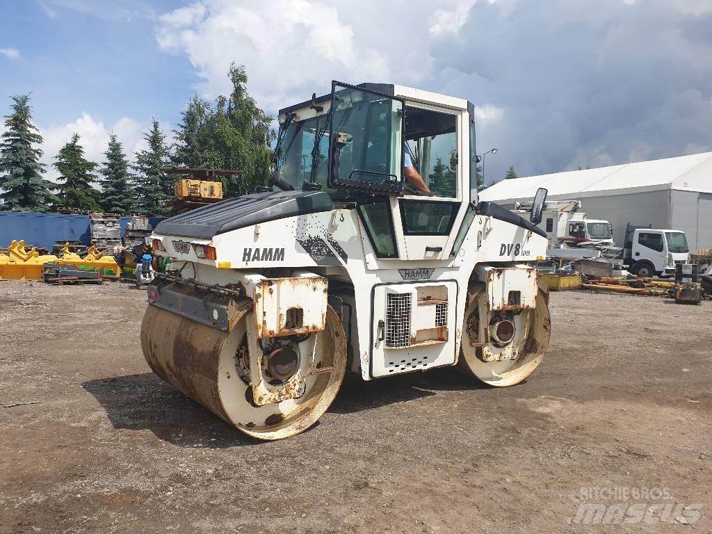 Hamm DV 8.42 Super Twin drum rollers