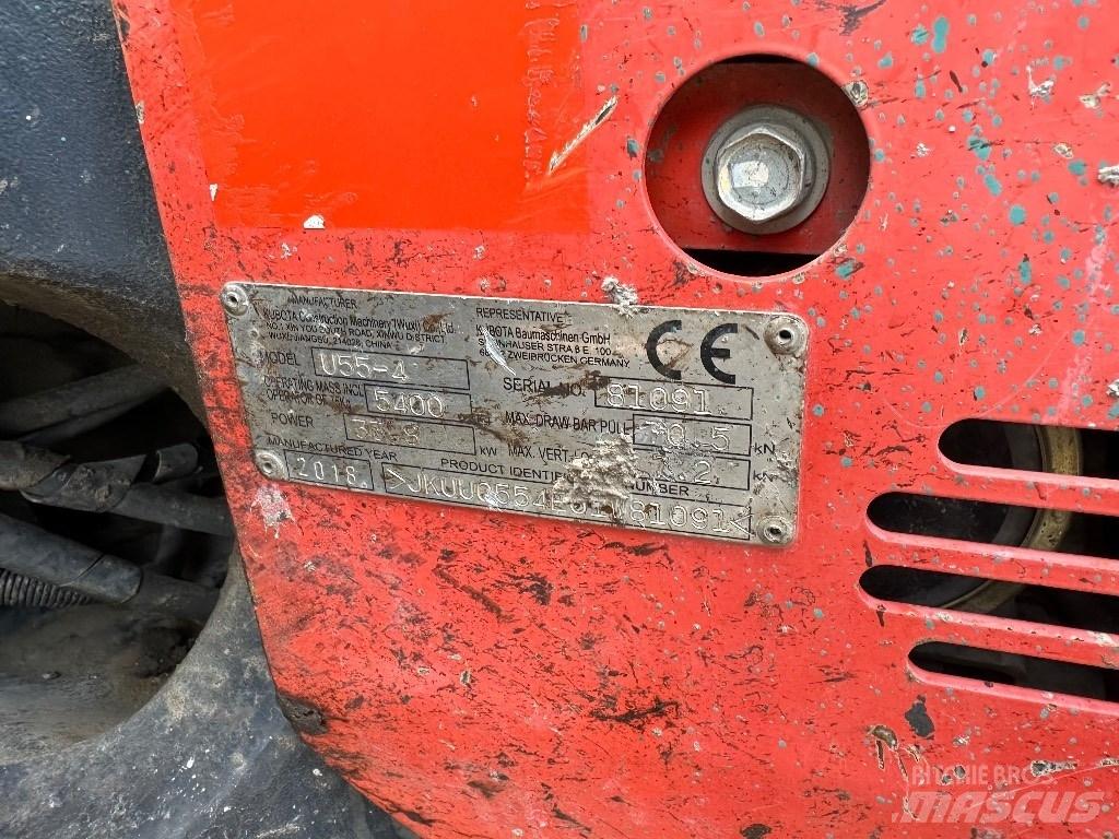 Kubota KX 055-4 Mini Excavators <7t (Mini Diggers)