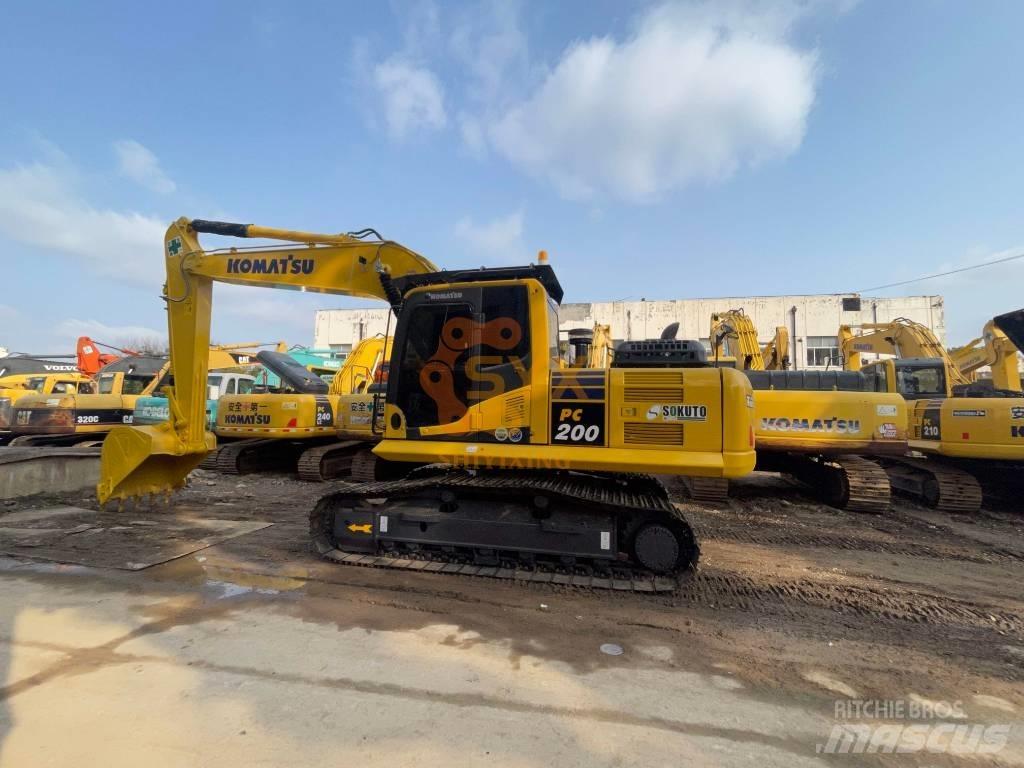 Komatsu PC 200 Crawler Excavators