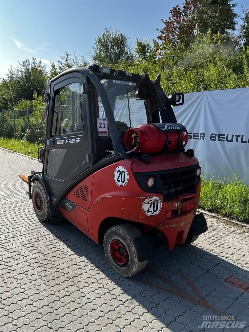 Linde H25T/600 LPG trucks