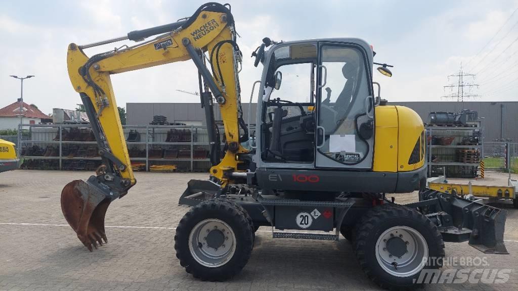 Wacker Neuson EW100 Wheeled Excavators