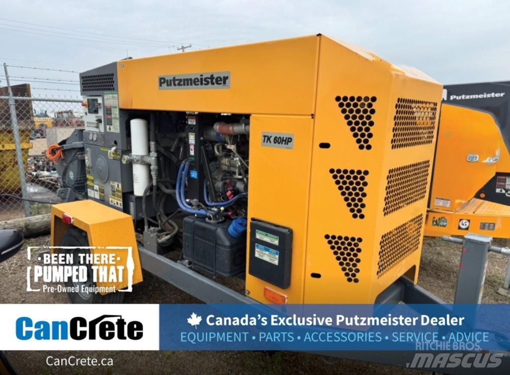 Putzmeister TK 60 HP Concrete Pumps