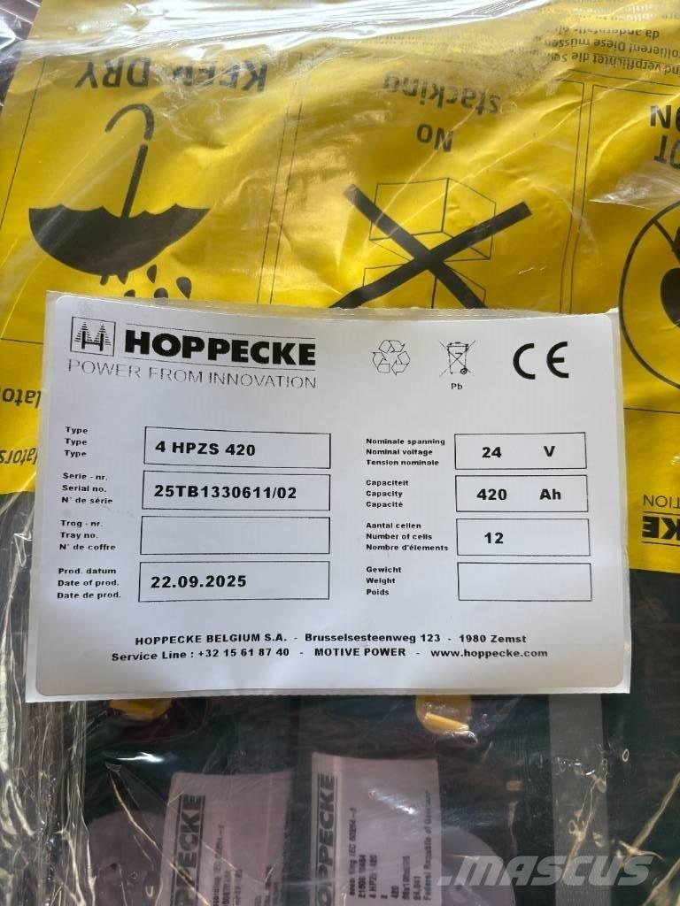 Hoppecke 4HPZS420 Batteries