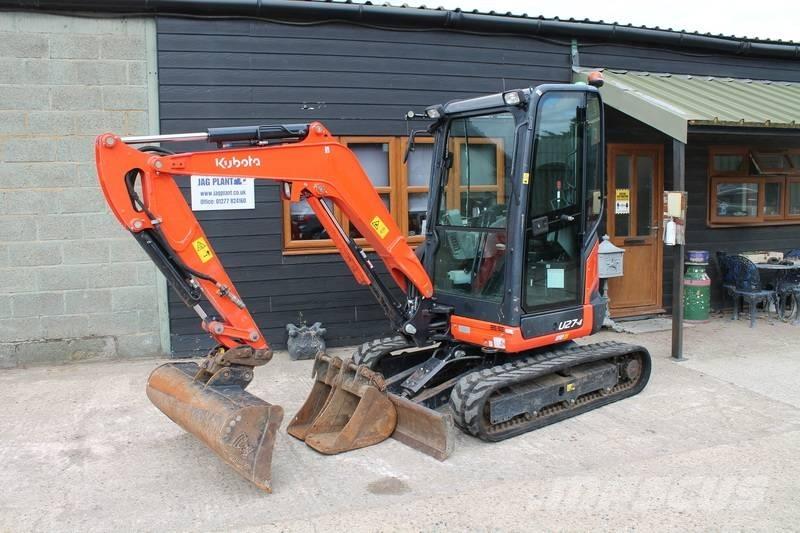 Kubota U 27-4 Mini Excavators <7t (Mini Diggers)