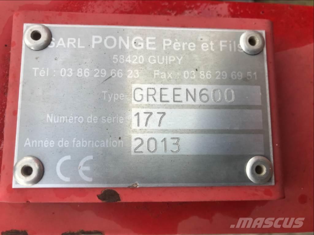  PONGE GREEN 600 Harrows