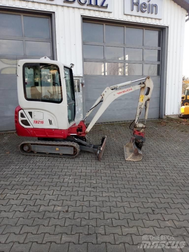 Takeuchi TB 216 Mini Excavators <7t (Mini Diggers)