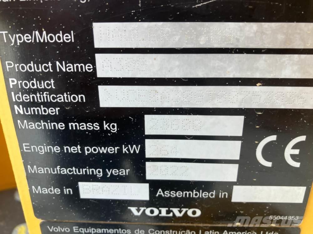 Volvo A30G Articulated Dump Trucks (ADTs)